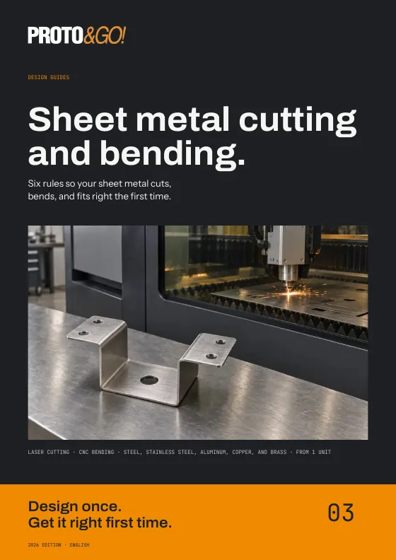 Cover of the sheet metal cutting and bending design guide