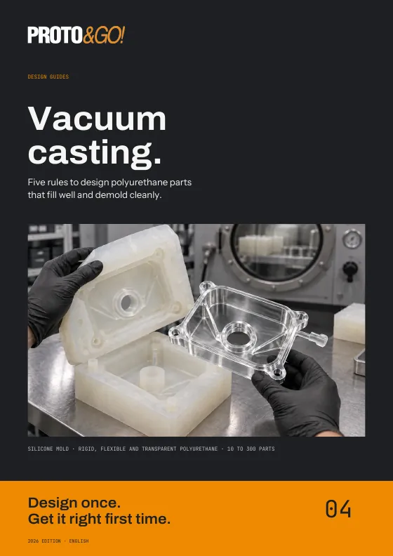 Cover of the vacuum casting design guide