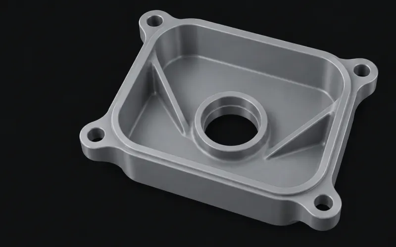 Pezzo di riferimento in PVC rigido.